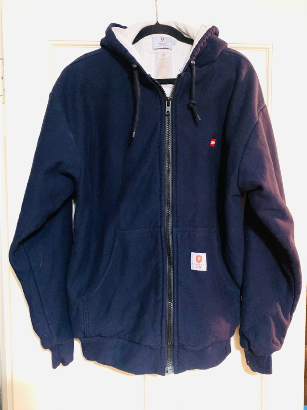 Flame Resistant Tyndall Sweatshirt Hoodie Mens Large Gray FR CAT 2 Workwear